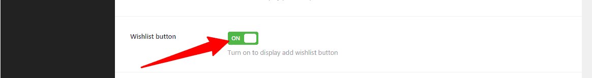 Image of the product Wishlist button